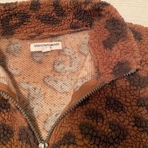 Teddy Bear Zip Up Jacket